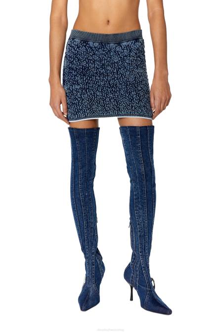 Diesel Frauen Blau m-Durchm Bekleidung 86081021