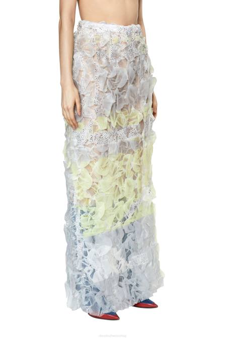 Diesel Frauen Grün Grau o-janine Bekleidung 86081014