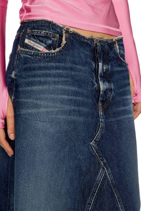 Diesel Frauen Mittelblau de-pago-s Bekleidung 86081017