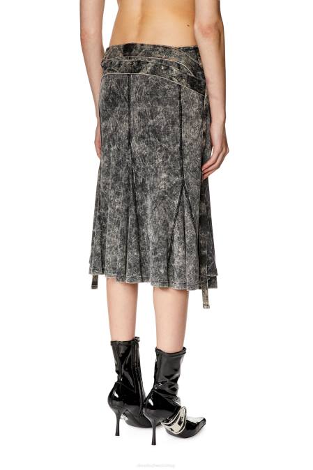 Diesel Frauen Schwarz O-Venus Bekleidung 86081020