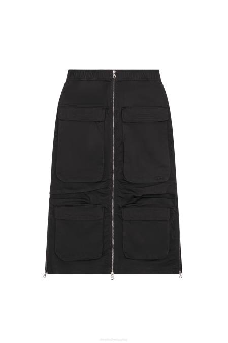 Diesel Frauen Schwarz o-mirt Bekleidung 86081023