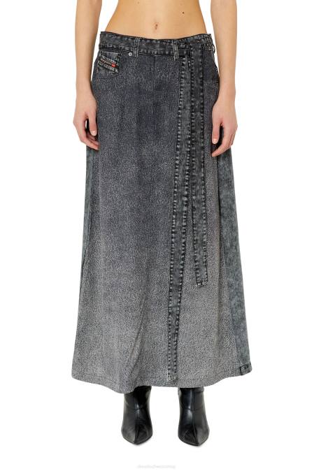 Diesel Frauen Schwarz o-tina Bekleidung 86081028