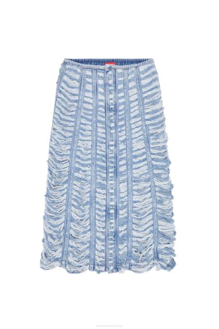 Diesel Frauen hellblau de-ghil-fsc Bekleidung 86081042