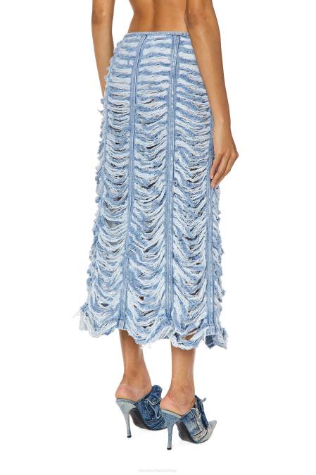 Diesel Frauen hellblau de-ghil-fsc Bekleidung 86081042