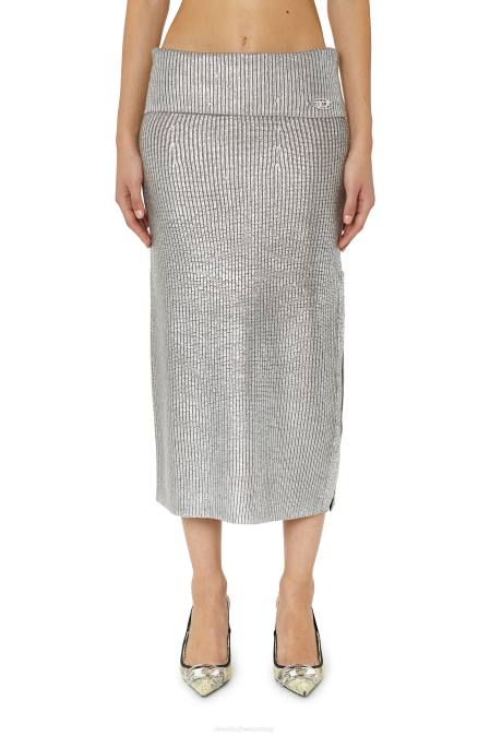 Diesel Frauen hellgrau m-adhütte Bekleidung 86081029