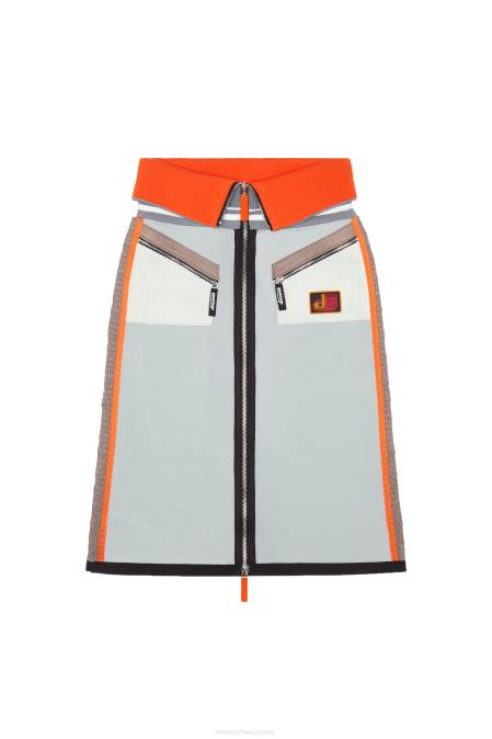 Diesel Frauen orange/weiß O-Rallye Bekleidung 86081012