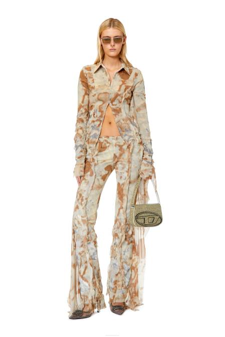 Diesel Frauen Beige c-dericia Bekleidung 8608964