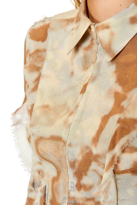 Diesel Frauen Beige c-dericia Bekleidung 8608964