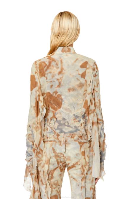 Diesel Frauen Beige c-dericia Bekleidung 8608964