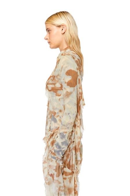 Diesel Frauen Beige c-dericia Bekleidung 8608964