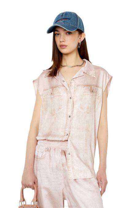 Diesel Frauen Rosa c-mohja Bekleidung 8608965