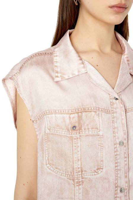 Diesel Frauen Rosa c-mohja Bekleidung 8608965