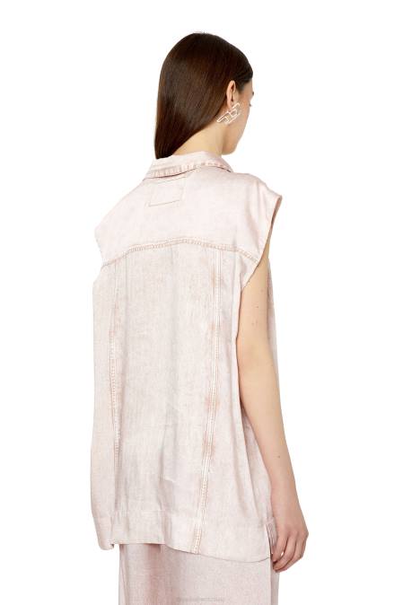 Diesel Frauen Rosa c-mohja Bekleidung 8608965
