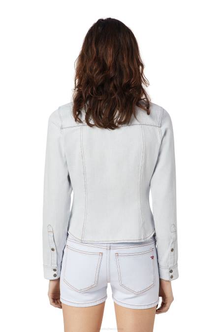 Diesel Frauen hellblau De-Rin-Westernhemd Bekleidung 8608968