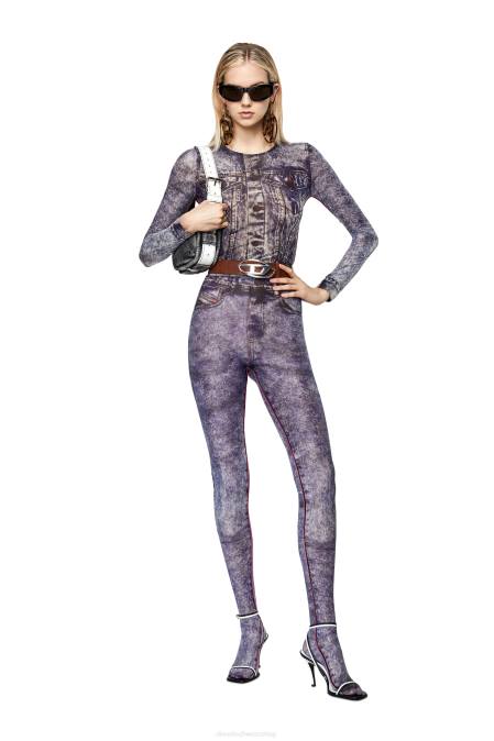 Diesel Frauen Blau p-koll Bekleidung 8608970