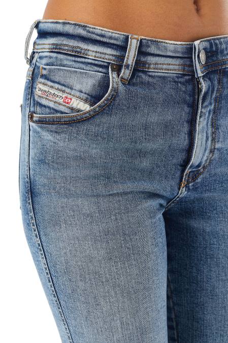 Diesel Frauen Mittelblau de-ginny Radhose Bekleidung 8608984