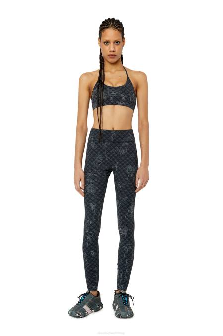 Diesel Frauen Schwarz awsb-jonas-wt41 Bekleidung 8608993