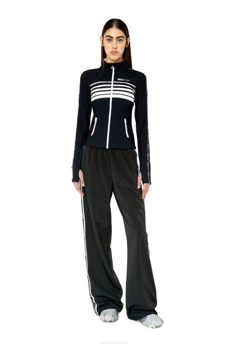 Diesel Frauen Schwarz awsb-lodie-ht37 Bekleidung 8608996