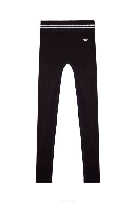 Diesel Frauen Schwarz awsb-loyce-wt30 Bekleidung 8608992