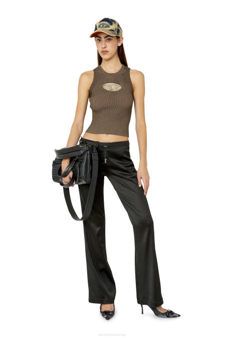 Diesel Frauen Schwarz p-stella Bekleidung 8608973