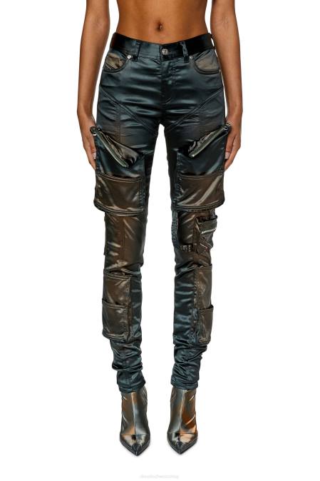 Diesel Frauen dunkelgrau p-landy-show Bekleidung 86081003