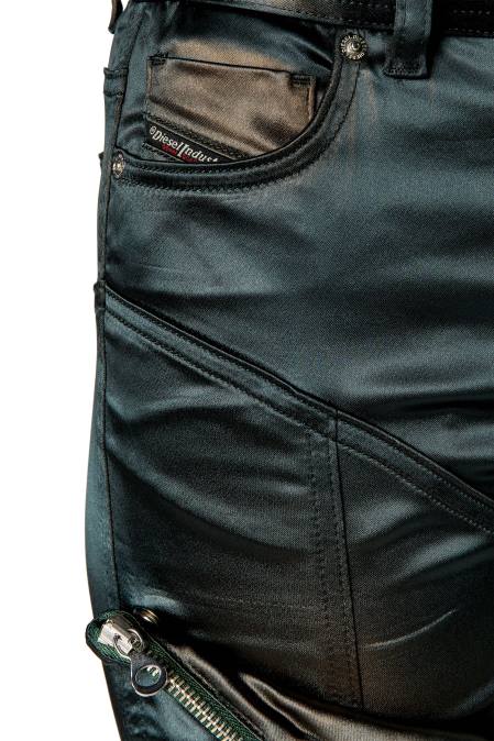 Diesel Frauen dunkelgrau p-landy-show Bekleidung 86081003