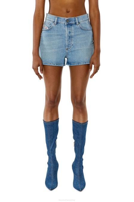 Diesel Frauen hellblau d-ger Bekleidung 8608979