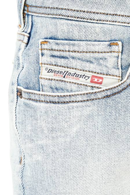 Diesel Frauen hellblau de-lyla-kurz Bekleidung 8608988