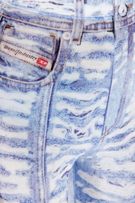 Diesel Frauen hellblau p-koll-h3 Bekleidung 86081006