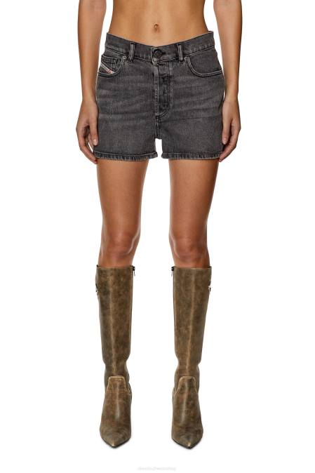 Diesel Frauen schwarz/dunkelgrau d-ger Bekleidung 8608976