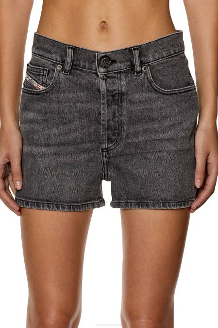 Diesel Frauen schwarz/dunkelgrau d-ger Bekleidung 8608976