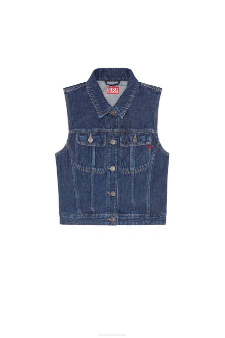 Diesel Frauen Dunkelblau de-slimmy-sm Bekleidung 8608786