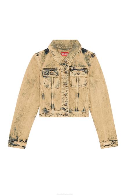 Diesel Frauen Hellbraun de-slimmy-ins Bekleidung 8608774