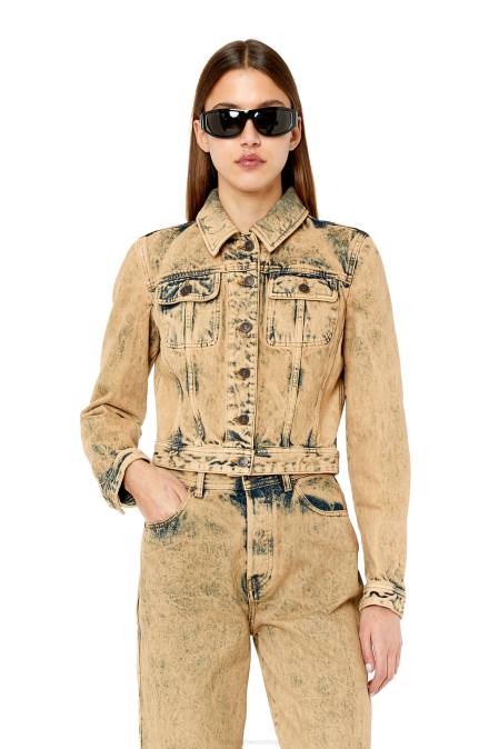 Diesel Frauen Hellbraun de-slimmy-ins Bekleidung 8608774