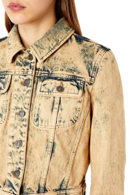 Diesel Frauen Hellbraun de-slimmy-ins Bekleidung 8608774