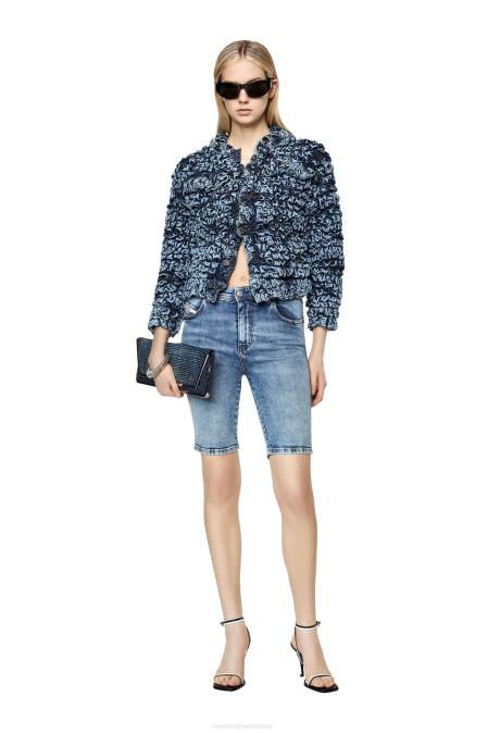 Diesel Frauen Mittelblau de-note-fs Bekleidung 8608758