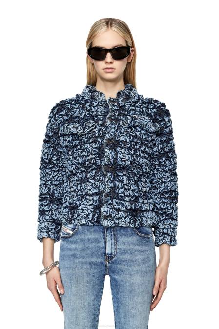 Diesel Frauen Mittelblau de-note-fs Bekleidung 8608758