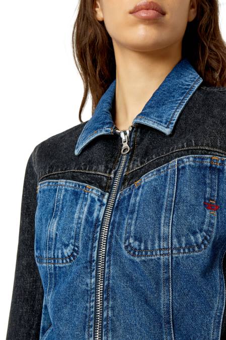 Diesel Frauen Mittelblau de-simmy-hs Bekleidung 8608780