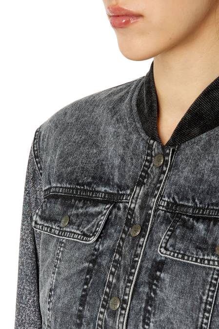 Diesel Frauen Schwarz g-lychnis Bekleidung 8608761