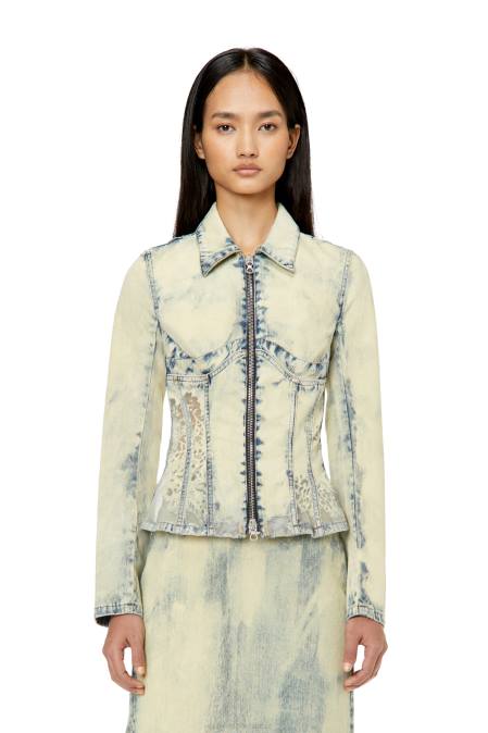 Diesel Frauen hellblau de-milly-fsc Bekleidung 8608787