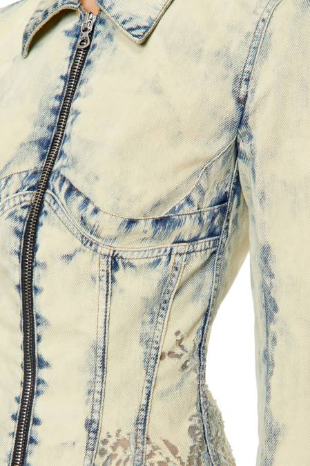 Diesel Frauen hellblau de-milly-fsc Bekleidung 8608787