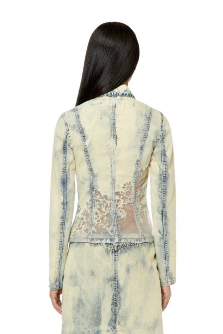 Diesel Frauen hellblau de-milly-fsc Bekleidung 8608787