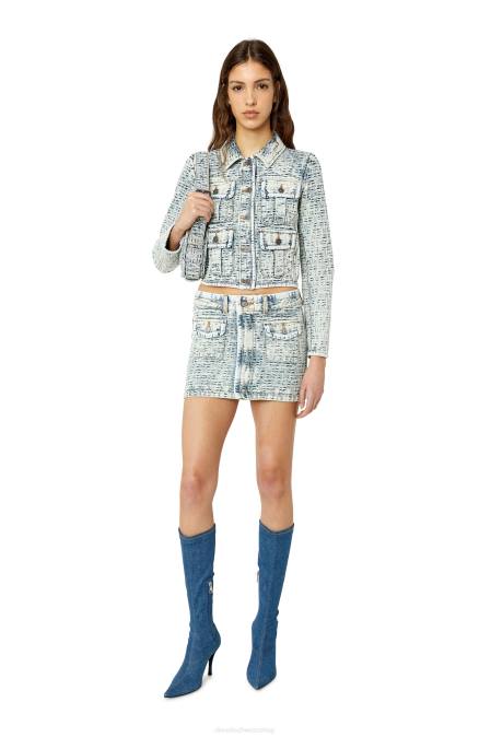 Diesel Frauen hellblau de-slimmy-fsb Bekleidung 8608790