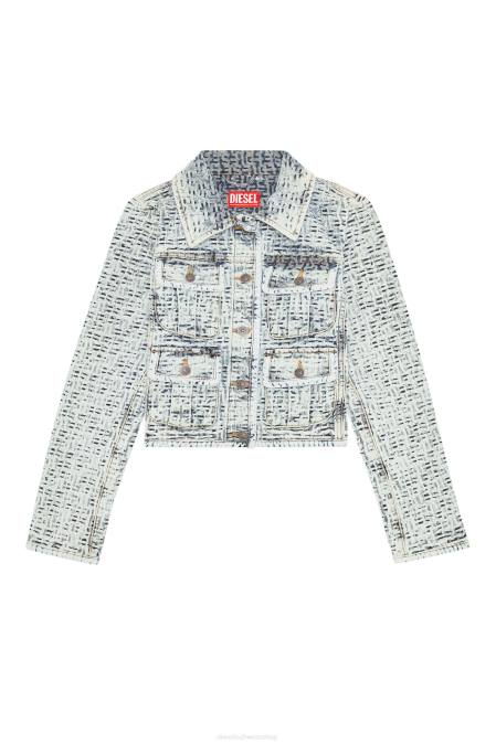 Diesel Frauen hellblau de-slimmy-fsb Bekleidung 8608790