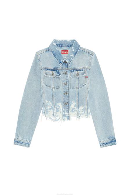 Diesel Frauen hellblau de-slimmy-p Bekleidung 8608775