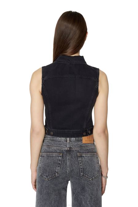 Diesel Frauen schwarz/dunkelgrau de-slimmy-sm Bekleidung 8608777