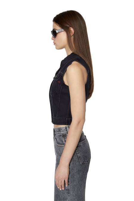 Diesel Frauen schwarz/dunkelgrau de-slimmy-sm Bekleidung 8608777