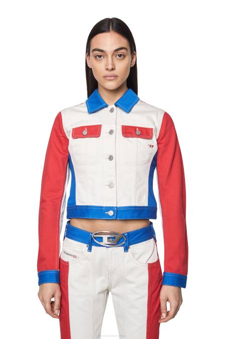 Diesel Frauen weiß Rot entschlackend Bekleidung 8608757