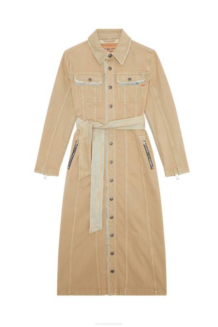 Diesel Frauen Beige de-flaminty-z Bekleidung 8608850