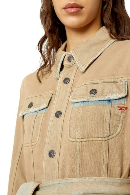 Diesel Frauen Beige de-flaminty-z Bekleidung 8608850